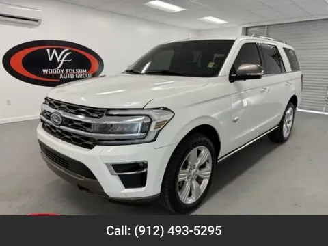 White 2022 Ford Expedition King Ranch for sale in Baxley, GA