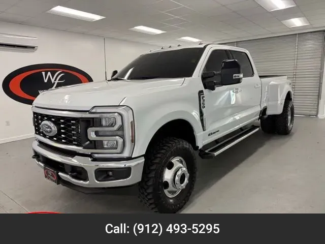 White 2025 Ford Super Duty F-350 DRW LARIAT for sale in Baxley, GA