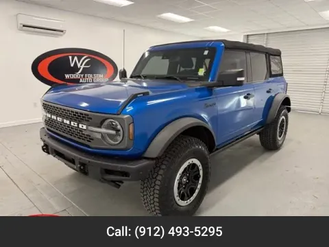 Blue 2022 Ford Bronco Badlands for sale in Baxley, GA
