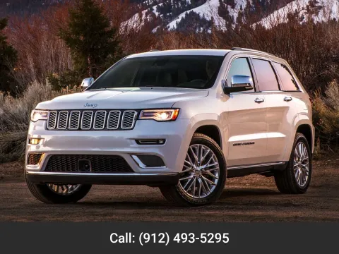 Gray 2017 Jeep Grand Cherokee Overland for sale in Baxley, GA