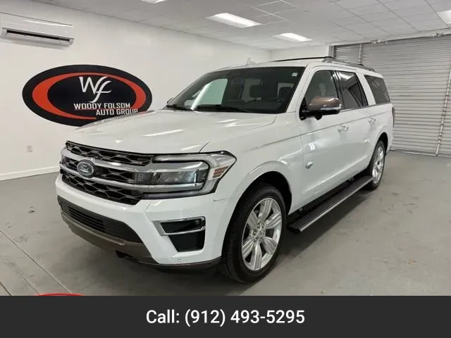 White 2022 Ford Expedition Max King Ranch for sale in Baxley, GA
