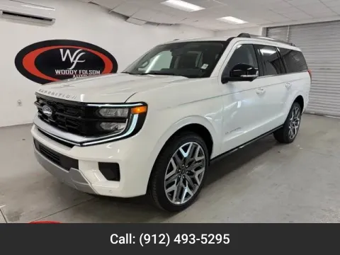 White 2025 Ford Expedition Max Platinum for sale in Baxley, GA