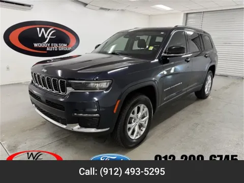Blue 2023 Jeep Grand Cherokee L Limited for sale in Baxley, GA