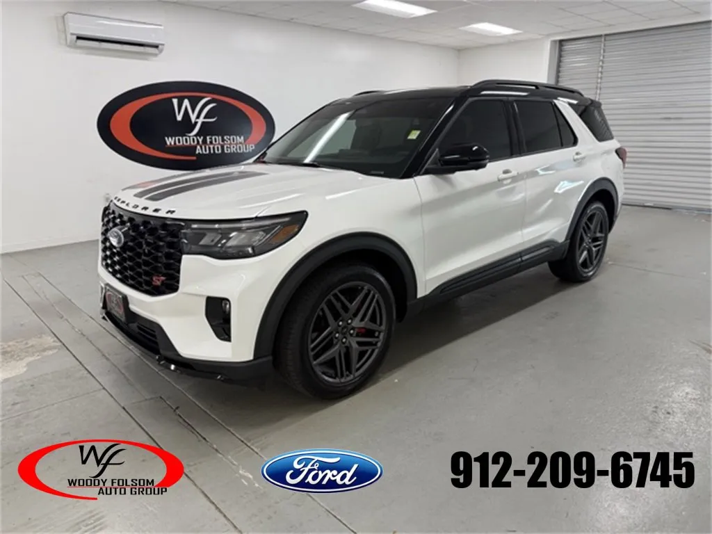White 2025 Ford Explorer ST for sale in Baxley, GA