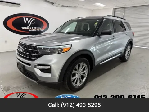 Silver 2021 Ford Explorer XLT for sale in Baxley, GA