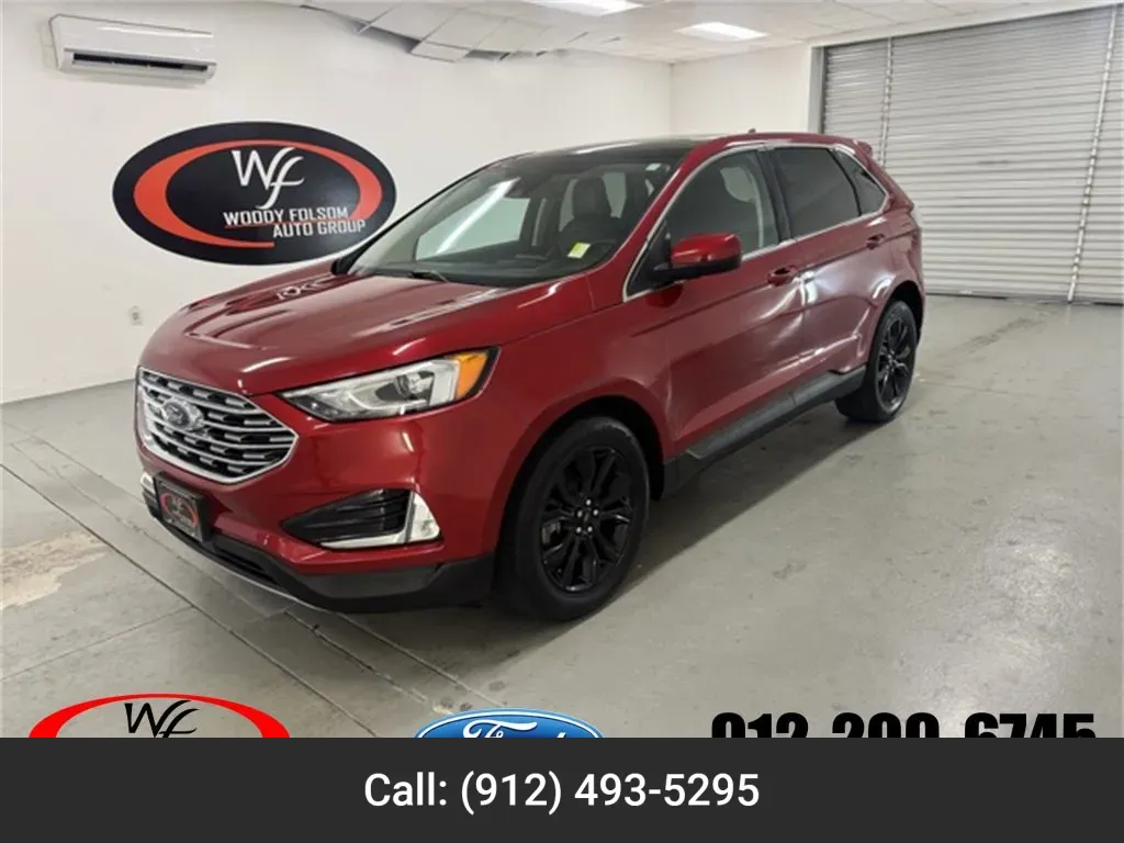 Red 2022 Ford Edge SEL for sale in Baxley, GA