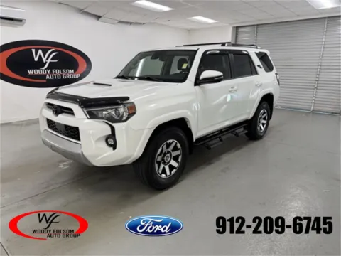 White 2021 Toyota 4Runner TRD Off Road Premium for sale in Baxley, GA