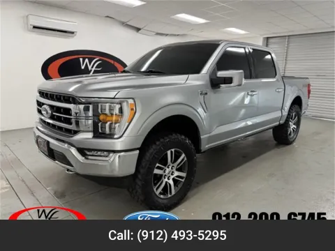 Silver 2021 Ford F-150 LARIAT for sale in Baxley, GA