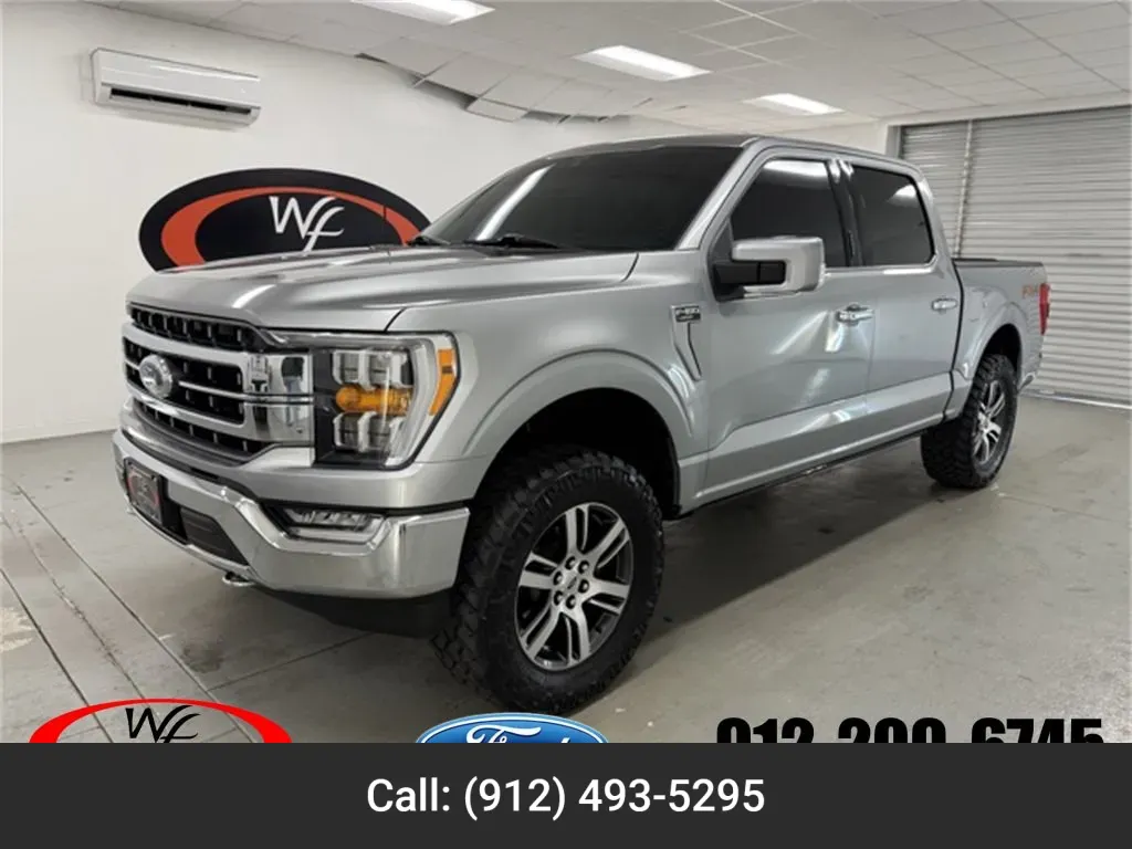 Silver 2021 Ford F-150 LARIAT for sale in Baxley, GA