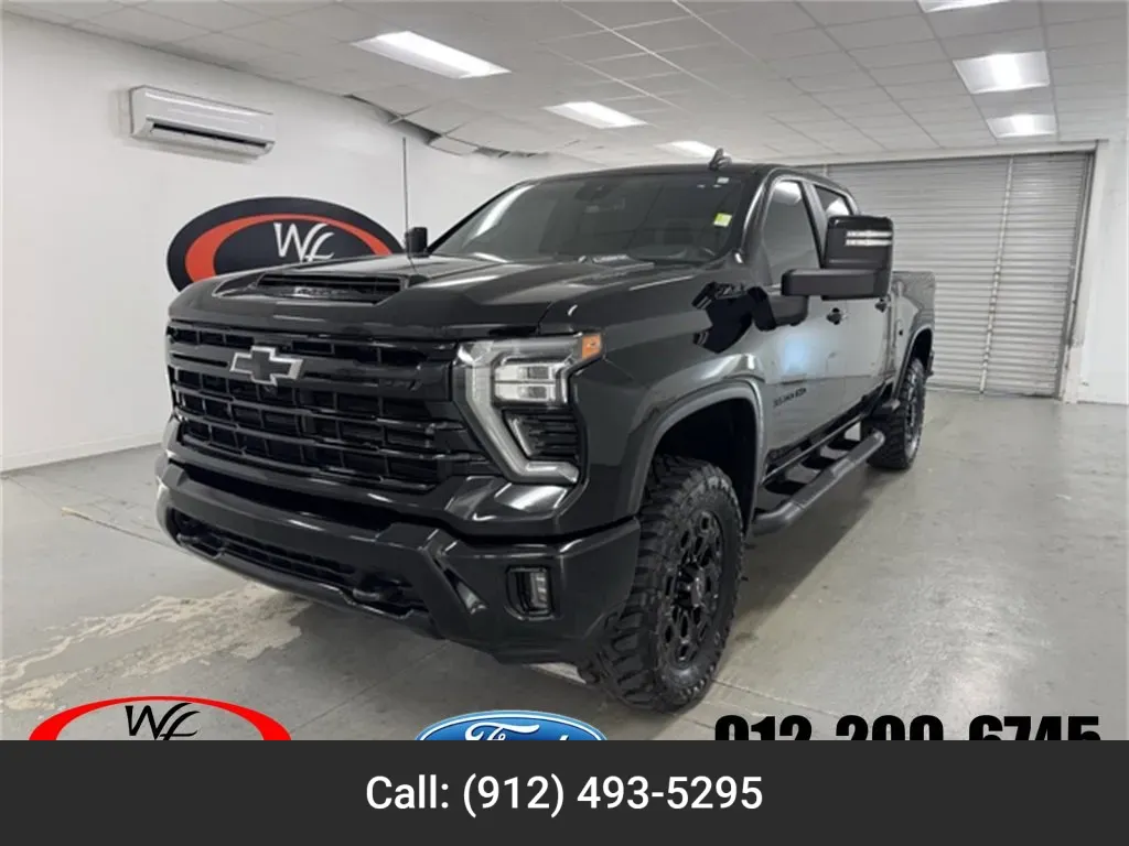 Black 2024 Chevrolet Silverado 3500HD LT for sale in Baxley, GA