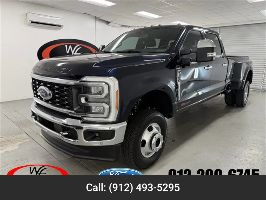 Blue 2023 Ford Super Duty F-350 DRW King Ranch for sale in Baxley, GA
