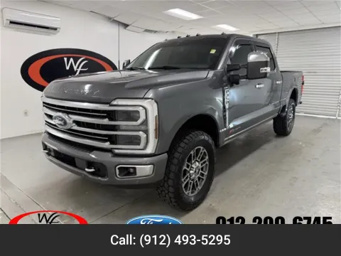 Gray 2024 Ford Super Duty F-350 SRW Limited for sale in Baxley, GA