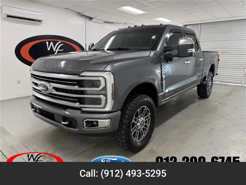 Gray 2024 Ford Super Duty F-350 SRW Limited for sale in Baxley, GA