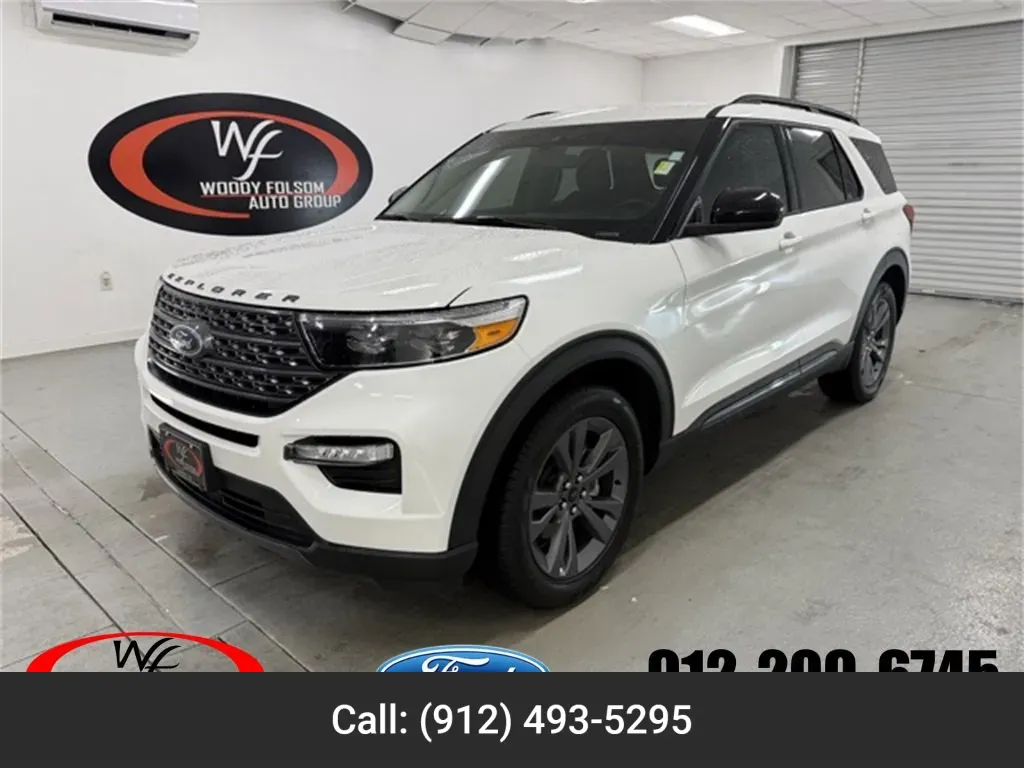 White 2023 Ford Explorer XLT for sale in Baxley, GA