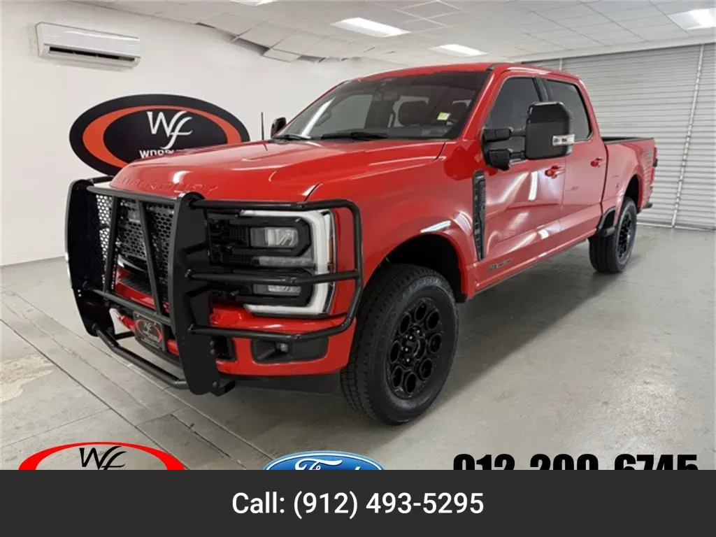 Red 2024 Ford Super Duty F-250 SRW LARIAT for sale in Baxley, GA