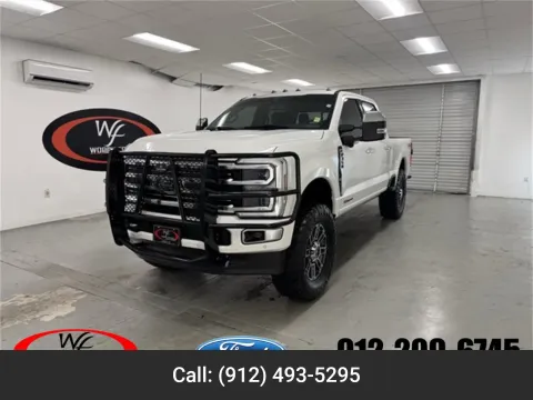 White 2024 Ford Super Duty F-350 SRW Limited for sale in Baxley, GA