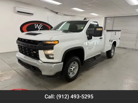 White 2021 Chevrolet Silverado 2500HD Work Truck for sale in Baxley, GA