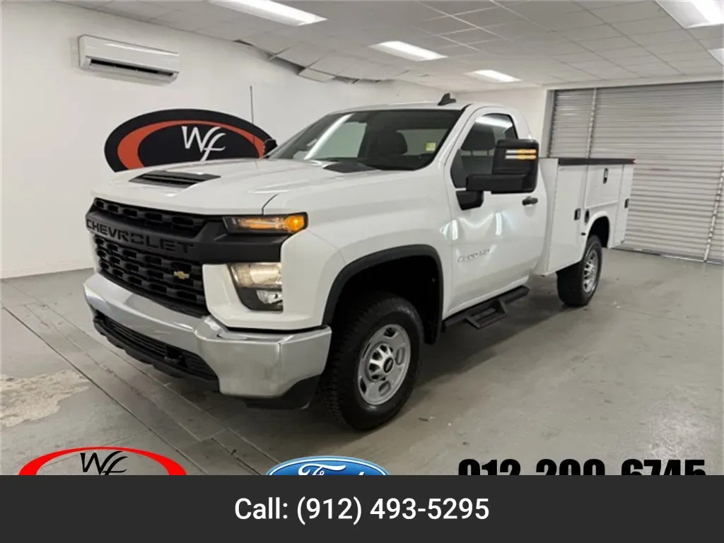 White 2021 Chevrolet Silverado 2500HD Work Truck for sale in Baxley, GA