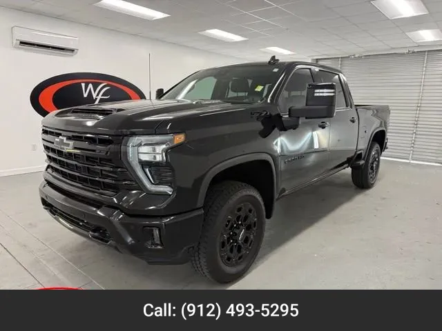 Black 2024 Chevrolet Silverado 2500HD LTZ for sale in Baxley, GA