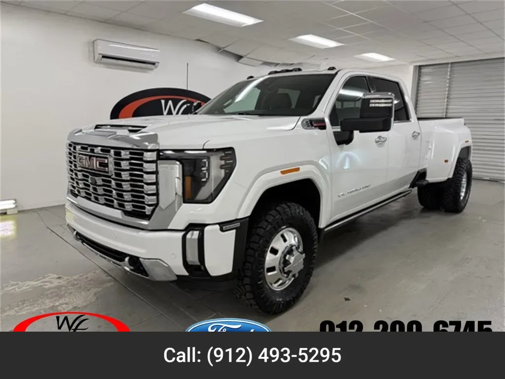 White 2024 GMC Sierra 3500HD Denali for sale in Baxley, GA