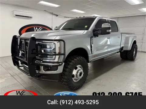 Silver 2024 Ford Super Duty F-350 DRW LARIAT for sale in Baxley, GA
