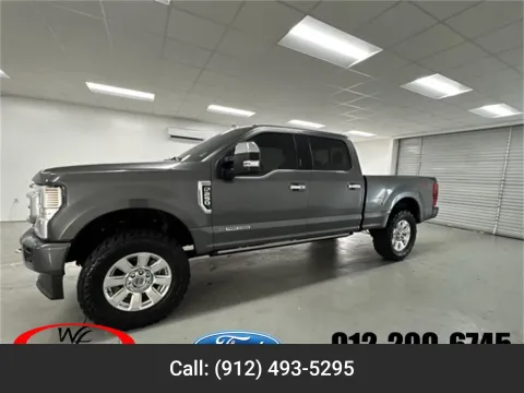 Gray 2020 Ford Super Duty F-250 SRW Platinum for sale in Baxley, GA
