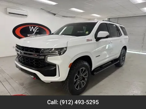 White 2022 Chevrolet Tahoe Z71 for sale in Baxley, GA