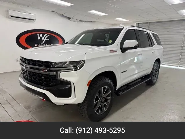 White 2022 Chevrolet Tahoe Z71 for sale in Baxley, GA