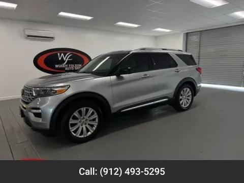 Silver 2022 Ford Explorer Limited for sale in Baxley, GA
