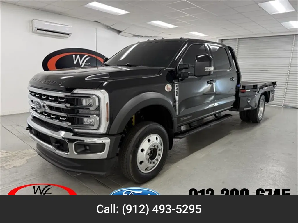 Black 2025 Ford Super Duty F-450 DRW LARIAT for sale in Baxley, GA