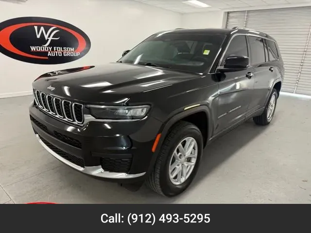 Black 2023 Jeep Grand Cherokee L Laredo for sale in Baxley, GA