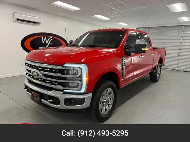 Red 2023 Ford Super Duty F-250 SRW LARIAT for sale in Baxley, GA
