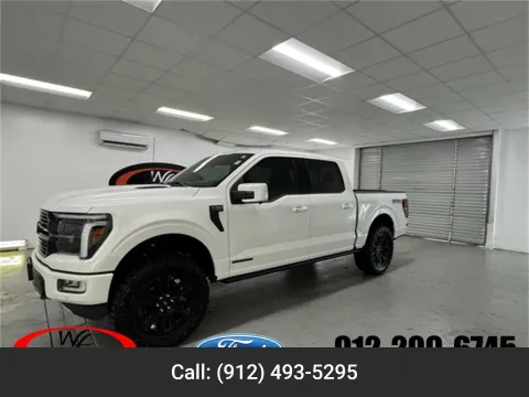 White 2025 Ford F-150 Platinum for sale in Baxley, GA