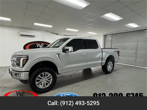 Gray 2024 Ford F-150 LARIAT for sale in Baxley, GA