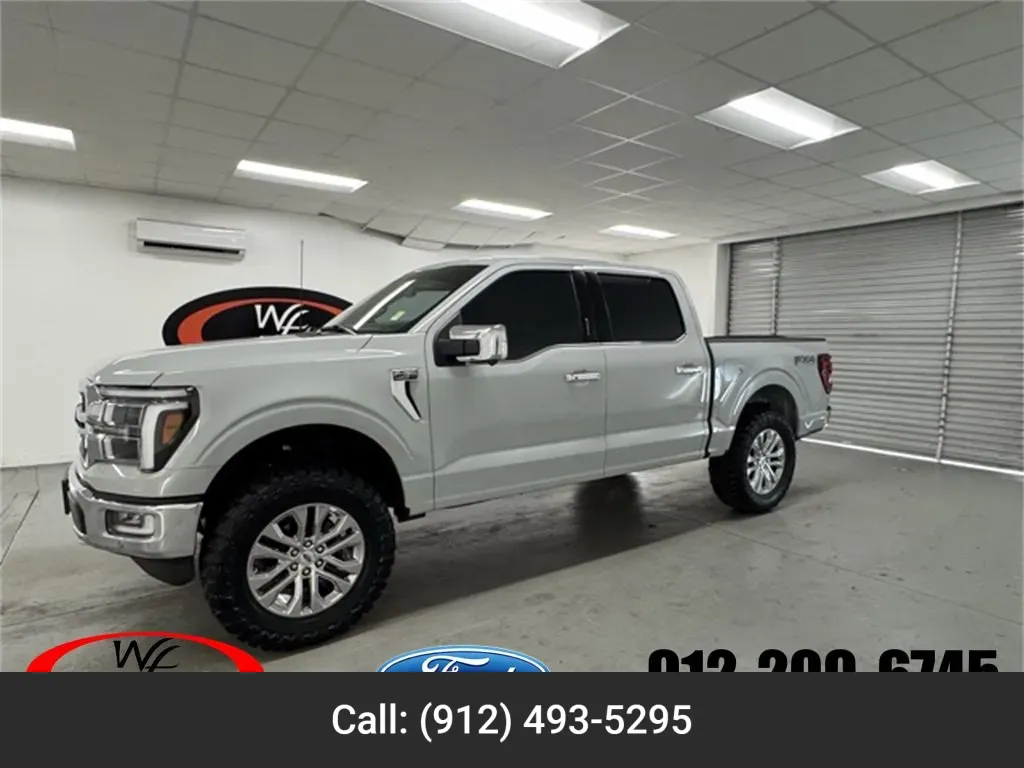 Gray 2024 Ford F-150 LARIAT for sale in Baxley, GA