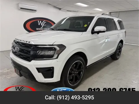 White 2023 Ford Expedition Limited for sale in Baxley, GA