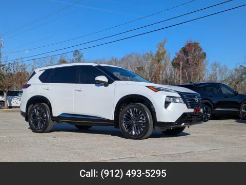 White 2024 Nissan Rogue Platinum for sale in Vidalia, GA