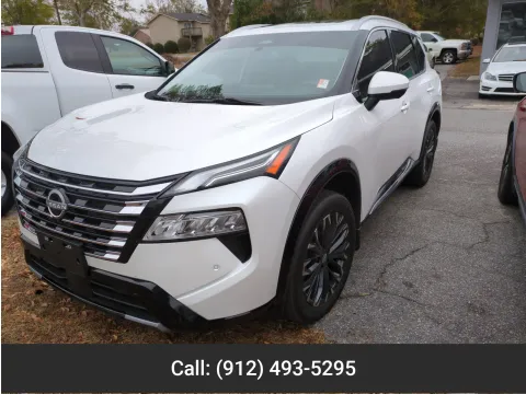 White 2024 Nissan Rogue Platinum for sale in Vidalia, GA