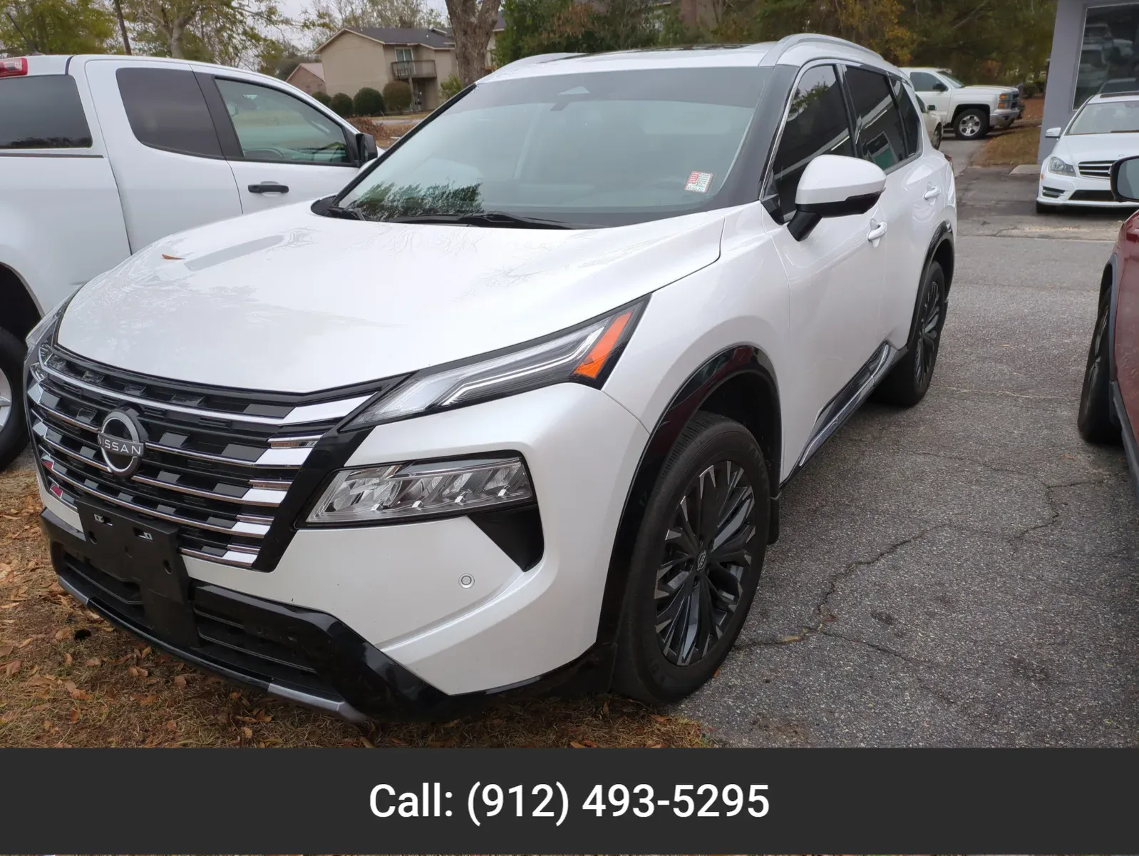 White 2024 Nissan Rogue Platinum for sale in Vidalia, GA