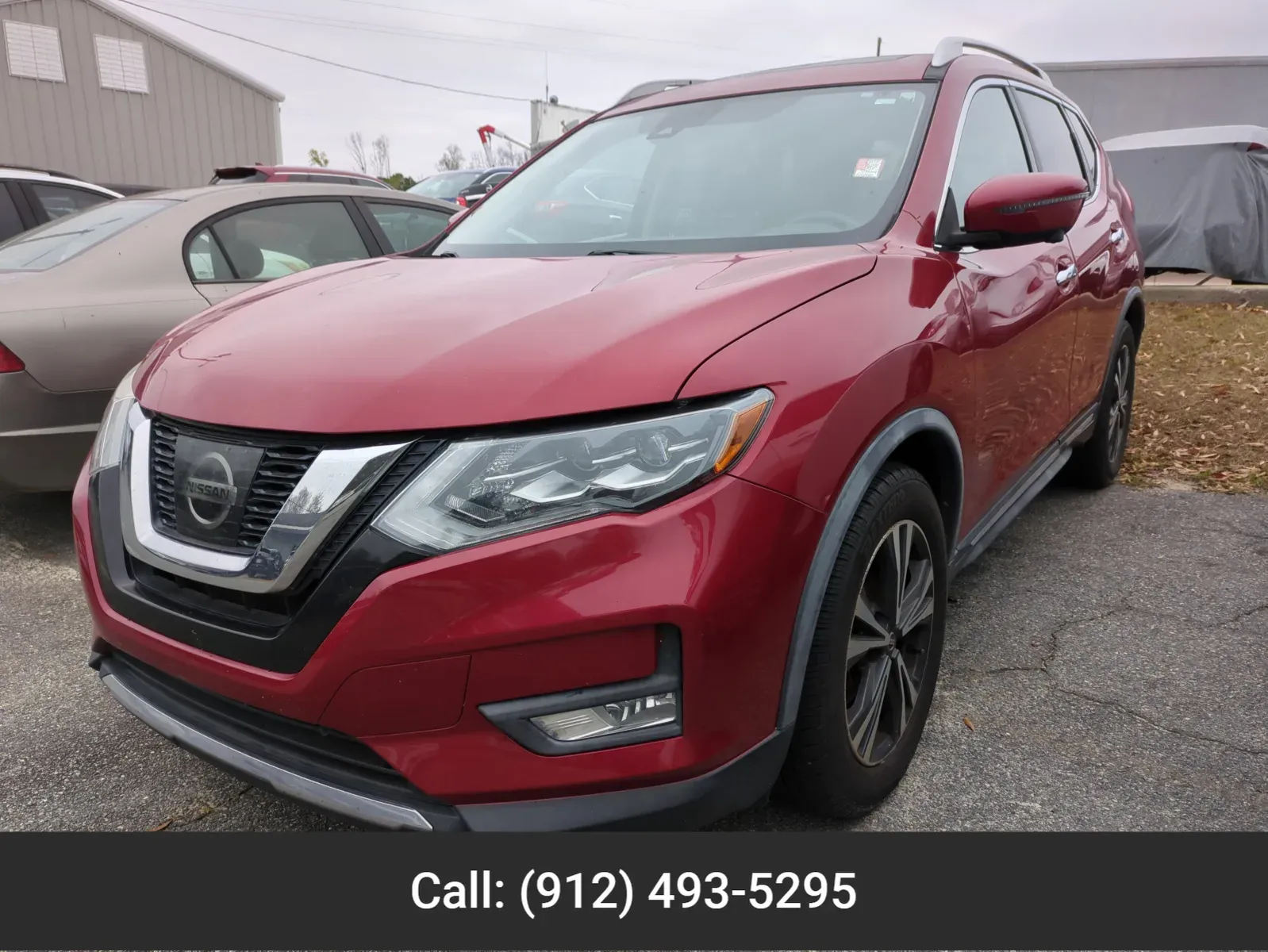 Red 2017 Nissan Rogue SL for sale in Vidalia, GA