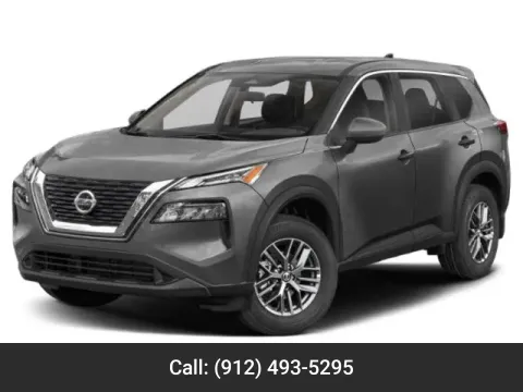 Gray 2021 Nissan Rogue S for sale in Vidalia, GA