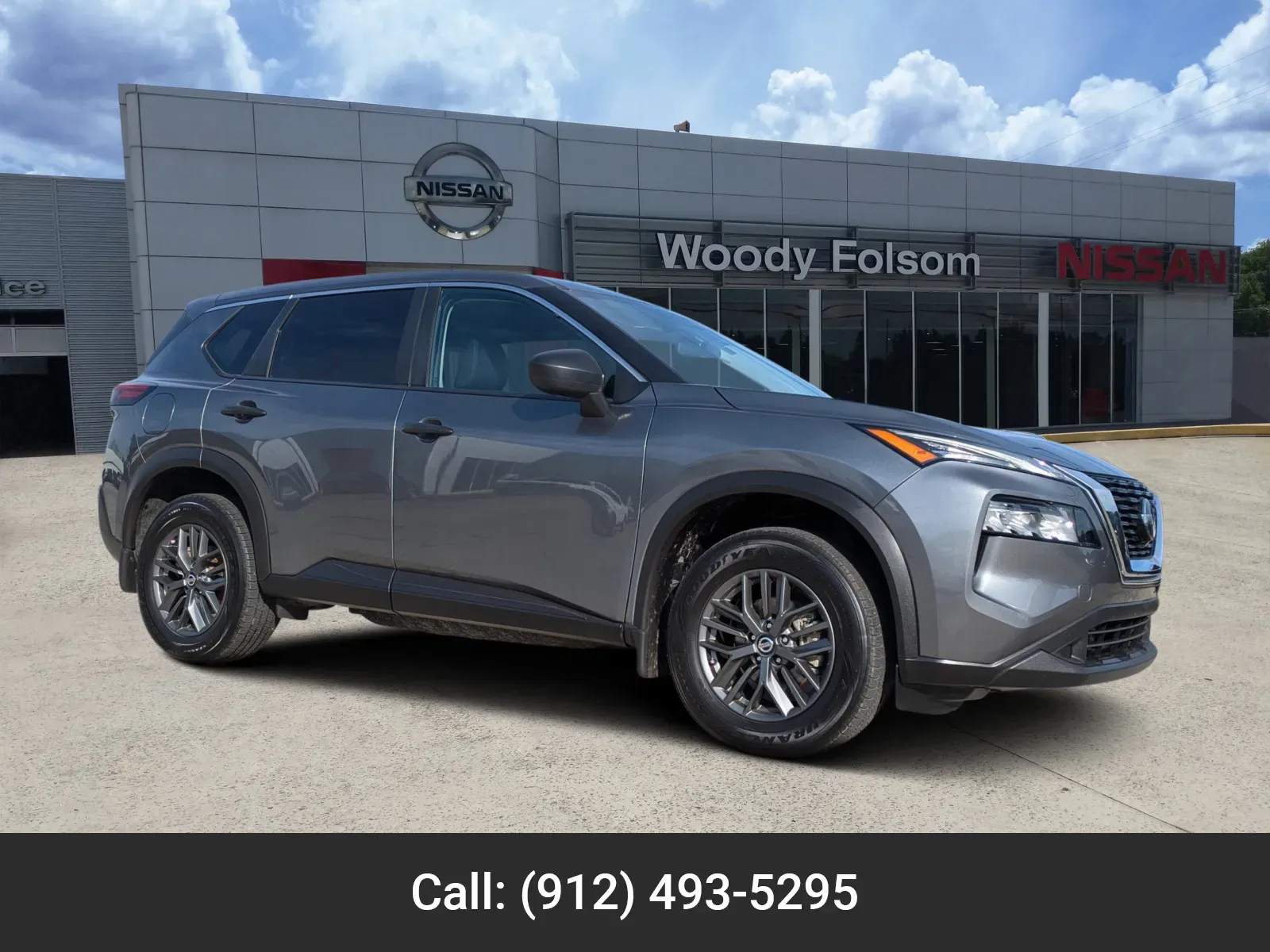Gray 2021 Nissan Rogue S for sale in Vidalia, GA