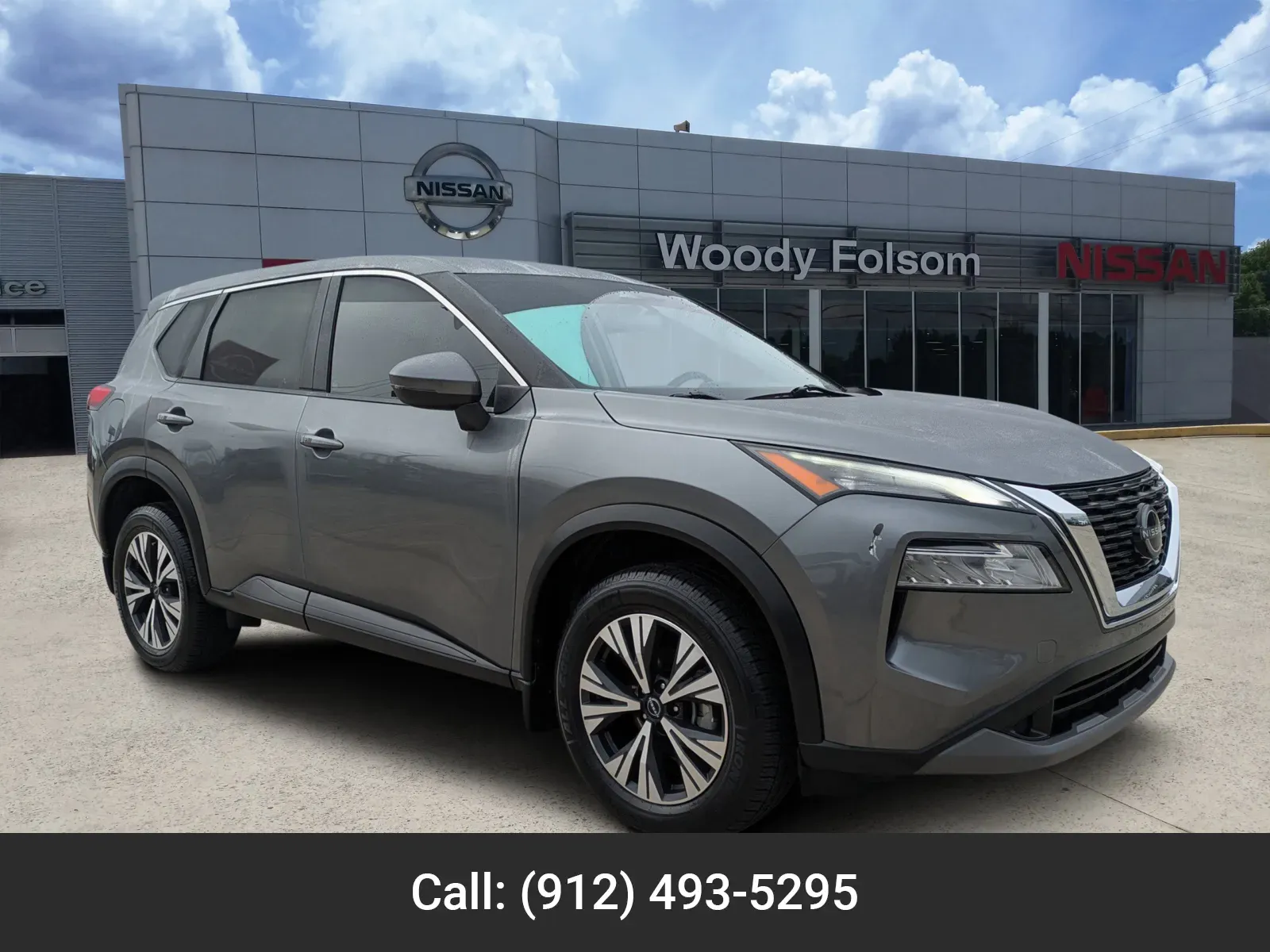 Gray 2023 Nissan Rogue SV for sale in Vidalia, GA