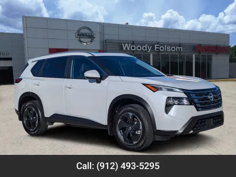 White 2024 Nissan Rogue SV for sale in Vidalia, GA