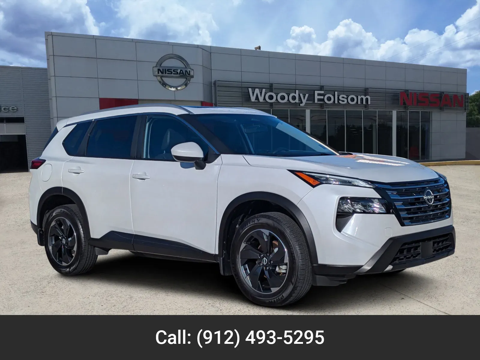 White 2024 Nissan Rogue SV for sale in Vidalia, GA