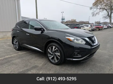 Black 2018 Nissan Murano Platinum for sale in Vidalia, GA