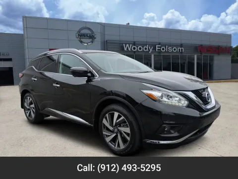 Black 2018 Nissan Murano Platinum for sale in Vidalia, GA