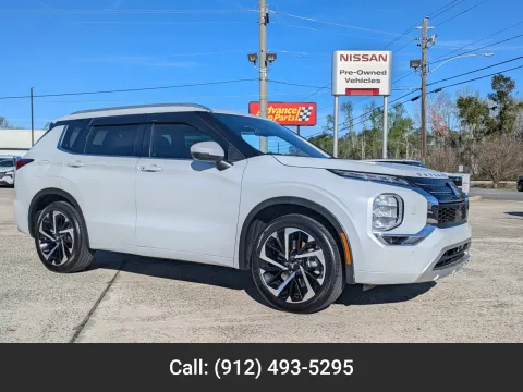 White 2022 Mitsubishi Outlander SEL for sale in Vidalia, GA