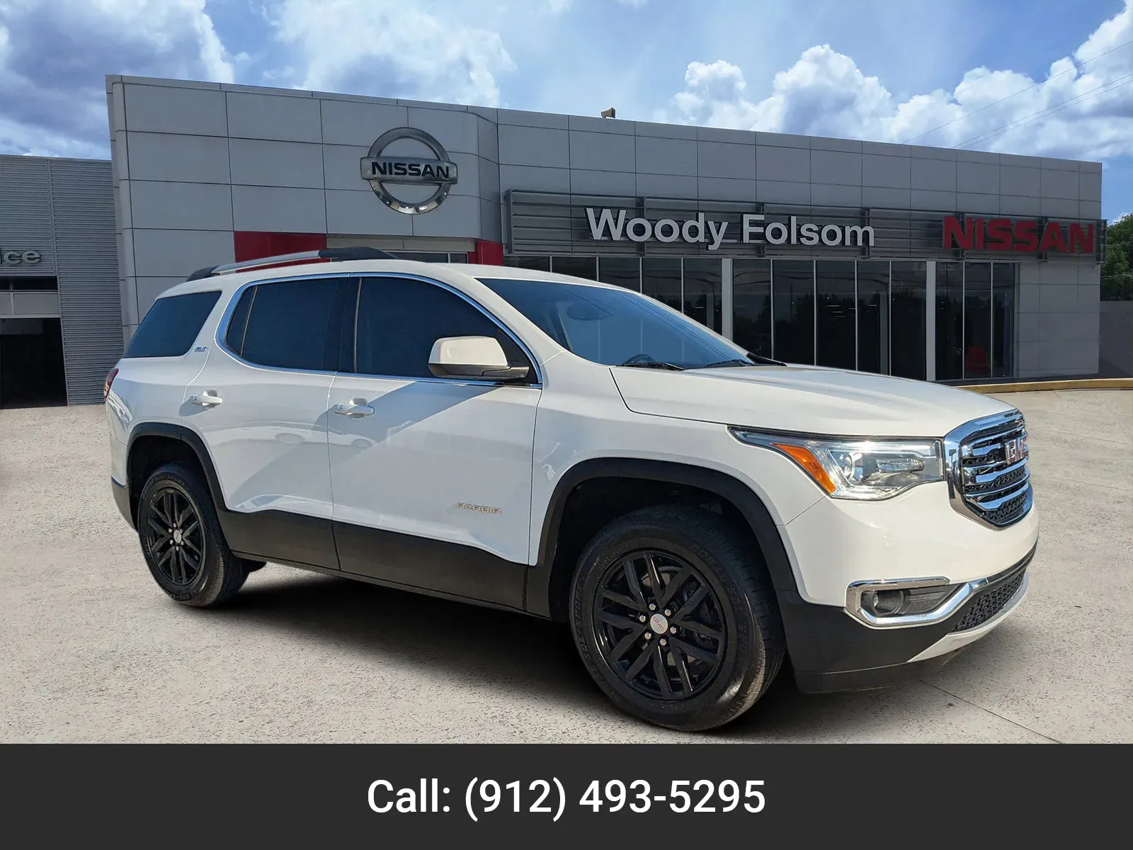 White 2019 GMC Acadia SLT for sale in Vidalia, GA