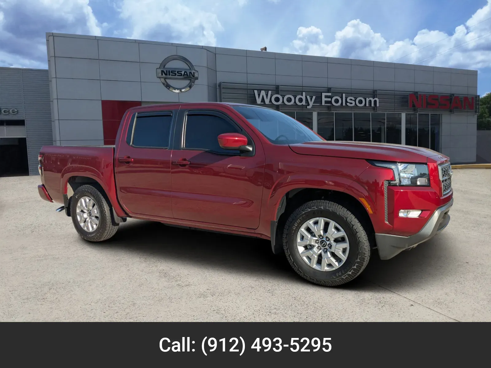 Red 2024 Nissan Frontier SV for sale in Vidalia, GA